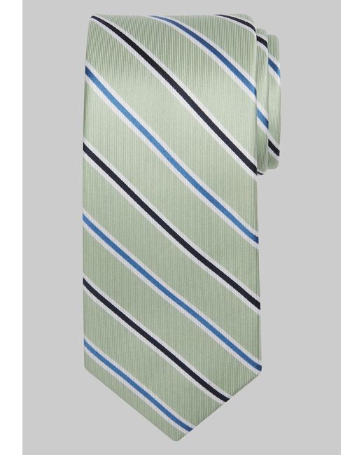 JoS. A. Bank Traveler Collection Twill Satin Stripe Tie One
