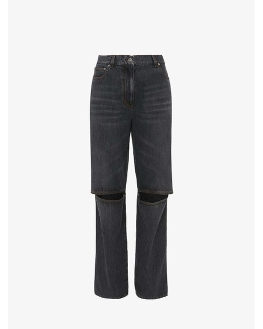 J.W.Anderson Cut-Out Knee Bootcut Jeans