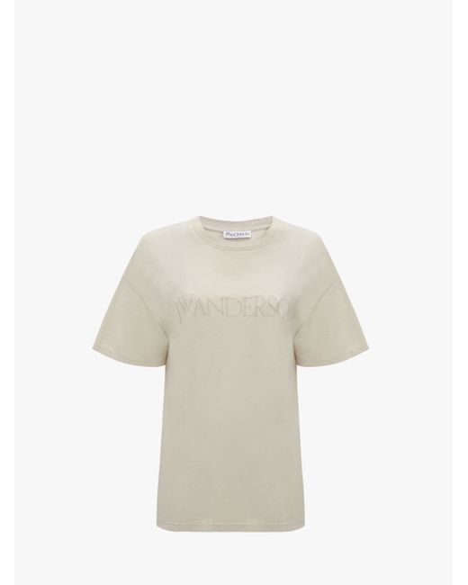 J.W.Anderson T-Shirt With Logo Embroidery