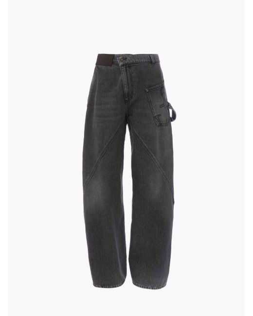 J.W.Anderson Twisted Workwear Denim Jeans