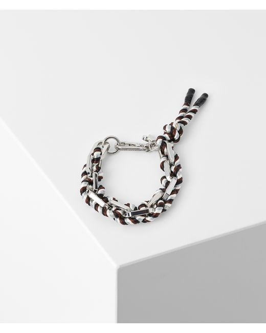 Karl Lagerfeld K/summer Woven Chain Bracelet Man One