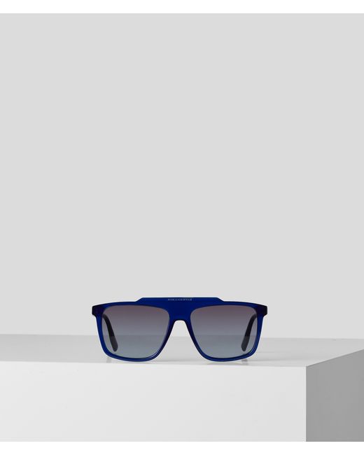 Karl Lagerfeld Extended Blok Logo Sunglasses Man One