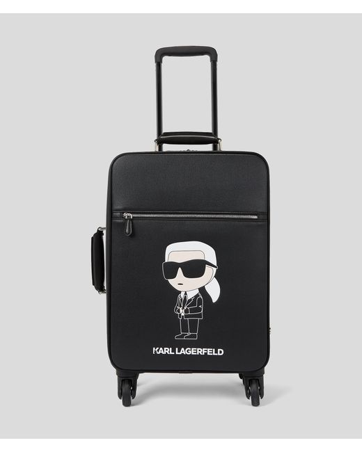 Karl Lagerfeld K/ikonik 2.0 Coated Canvas Trolley Case Man One