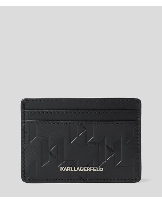 Karl Lagerfeld K/loom Leather Cardholder Man One