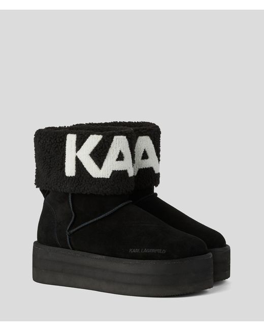 Karl Lagerfeld Thermo Karl Logo Ankle Boots 35