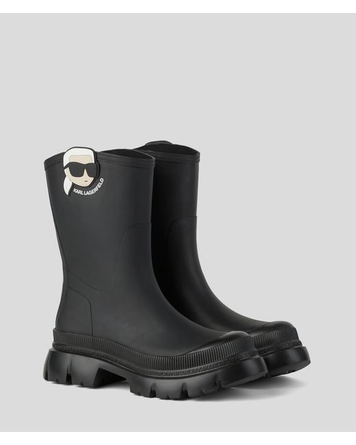Karl Lagerfeld Karl Ikonik Nft Trekka Rain Boots