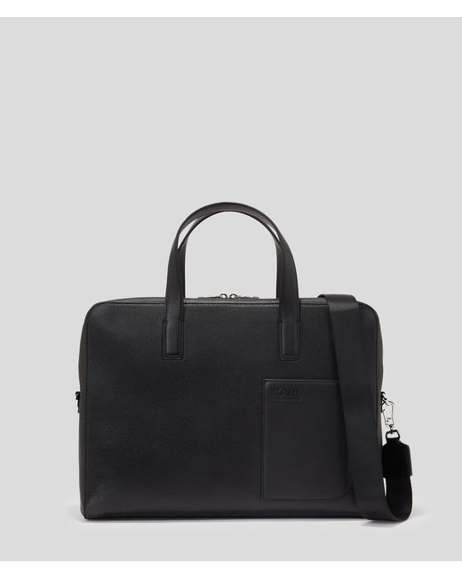 Karl Lagerfeld K/pebble Laptop Bag Man