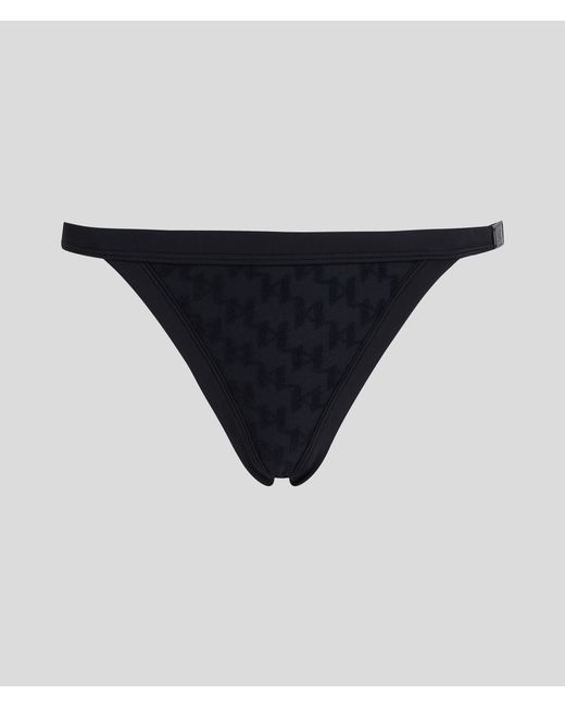 Karl Lagerfeld Kl Monogram Bikini Bottoms
