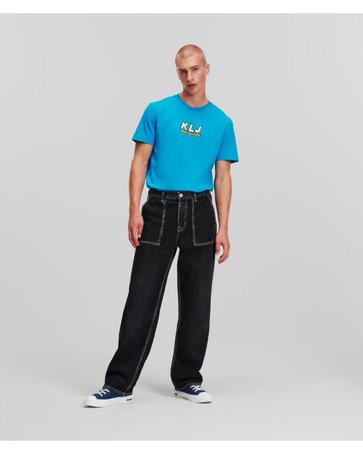 Karl Lagerfeld Klj Relaxed Utility Jeans Man