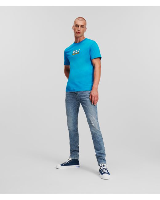 Karl Lagerfeld Klj Distressed Skinny Jeans Man 2830