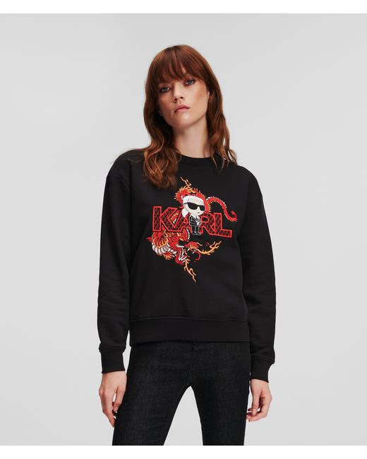 Karl Lagerfeld K/ikonik Lunar New Year Sweatshirt