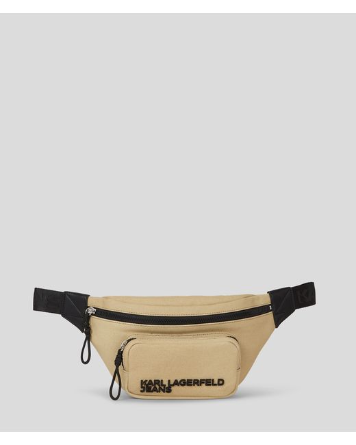 Karl Lagerfeld Klj Utility Canvas Bum Bag Man