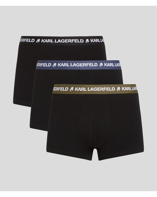 Karl Lagerfeld Karl Logo Trunks 3 Pack Man
