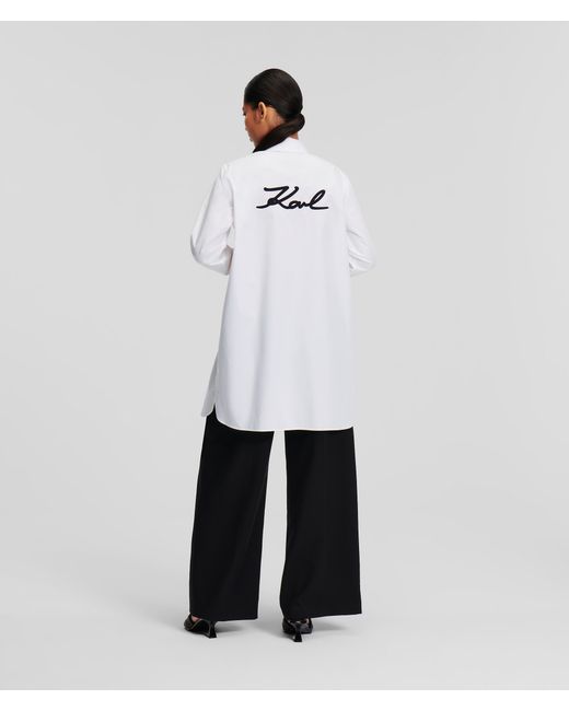 Karl Lagerfeld Karl Signature Tunic Shirt