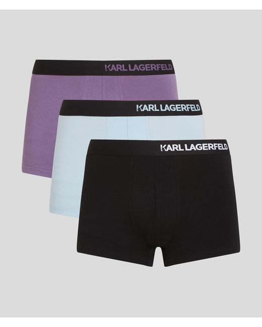 Karl Lagerfeld Hip Karl Logo Trunks 3 Pack Man