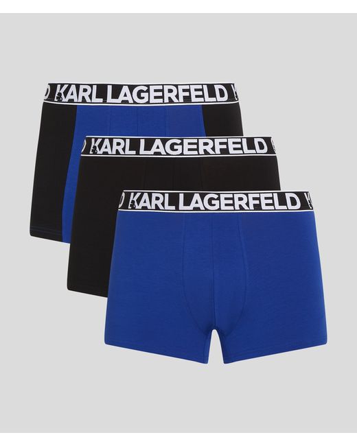 Karl Lagerfeld Bold Karl Logo Trunks 3 Pack Man