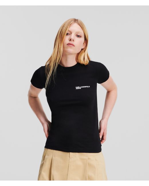 Karl Lagerfeld Klj Logo Slim-fit T-shirt