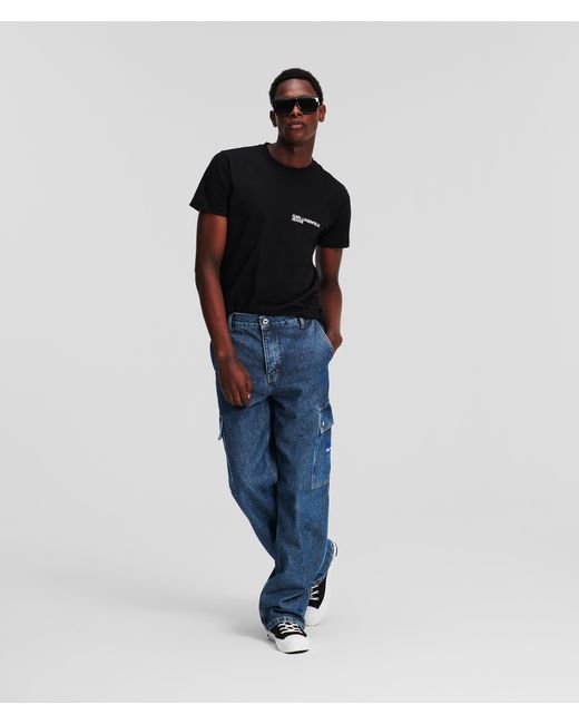 Karl Lagerfeld Klj Relaxed Utility Jeans Man