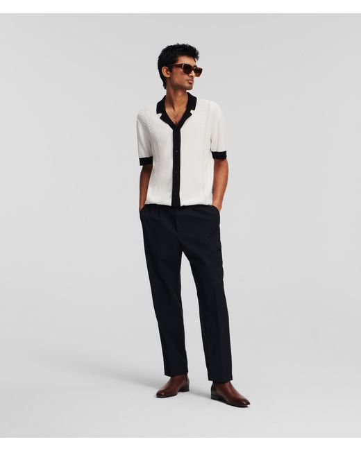 Karl Lagerfeld Tailored Relaxed-fit Pants Man