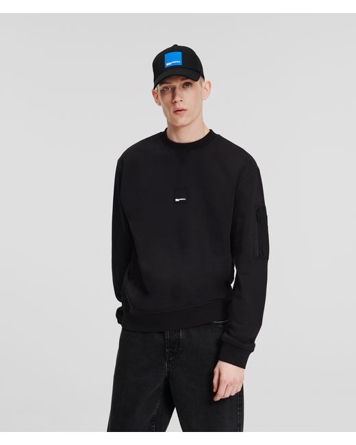 KL Jeans Klj Mix Material Sweatshirt Man