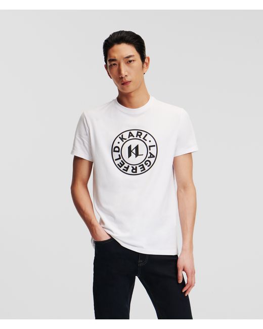 Karl Lagerfeld Circle Logo T-shirt Man