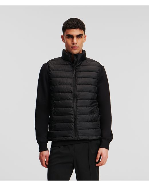 Karl Lagerfeld Quilted Gilet Man