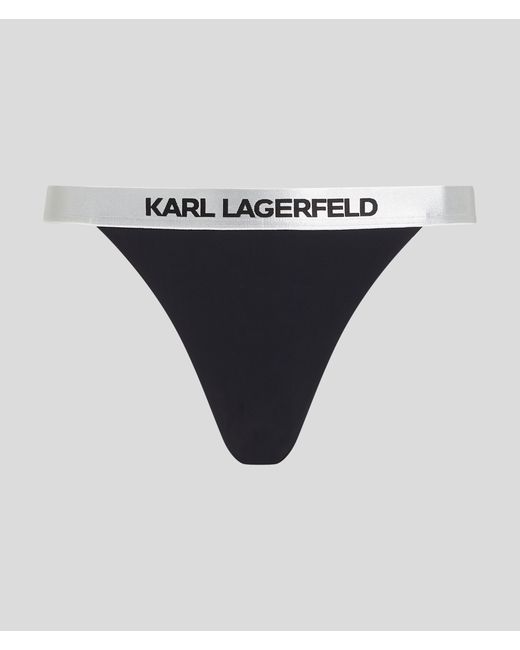 Karl Lagerfeld Karl Logo Bikini Bottoms