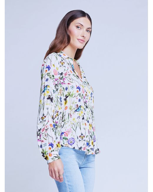 L'agence Holly Blouse Top
