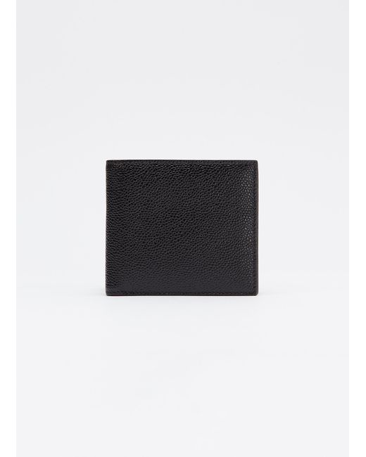 Thom Browne Pebble grain leather bifold wallet