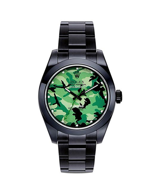 Bamford Watch Department Rolex Milgauss camouflage oyster perpetual watch