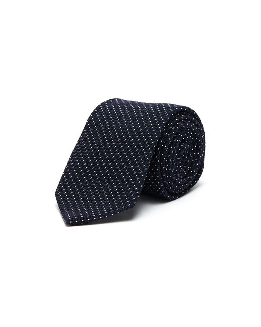 Drake's Dotted silk grenadine tie