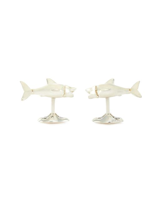 Deakin & Francis Movable shark cufflinks