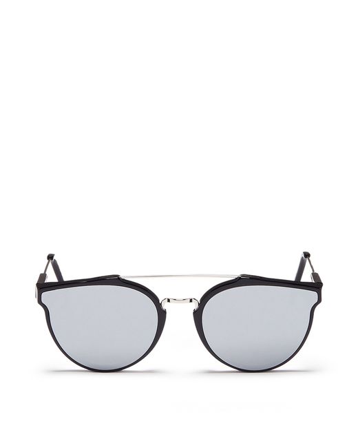 Super Giaguaro metal bridge mirror sunglasses