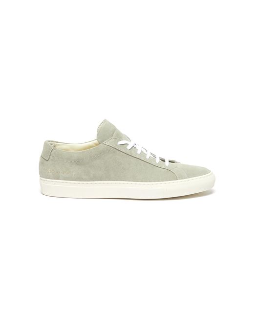 Common Projects Original Achilles suede leather sneakers
