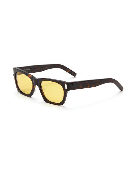 Saint Laurent SL 402 square acetate frame sunglasses