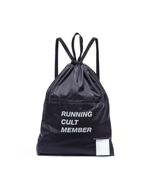 Satisfy Running Cult Member print gym backpack