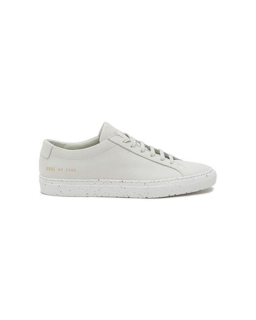 Common Projects ACHILLES CONFETTI LOW TOP LACE UP SNEAKERS