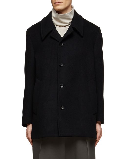 Attachment Wool Blend Oversized Single-Breasted Caban Coat