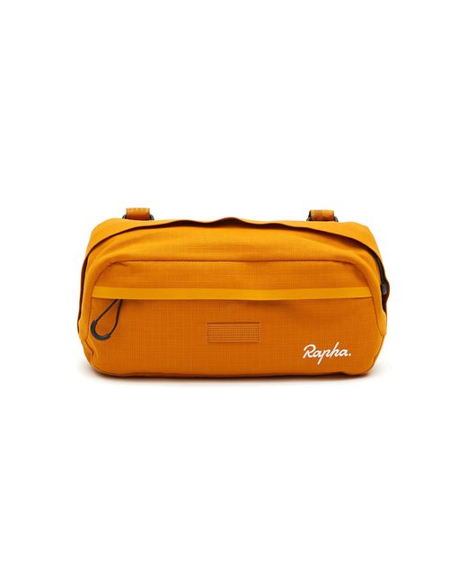 Rapha Explore Geometric Patterned Adjustable Strap Logo Embroidery Nylon Handlebar Bag