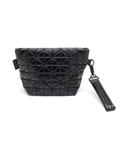 VeeCollective Vee Quilted Glossy Recycled Nylon Clutch