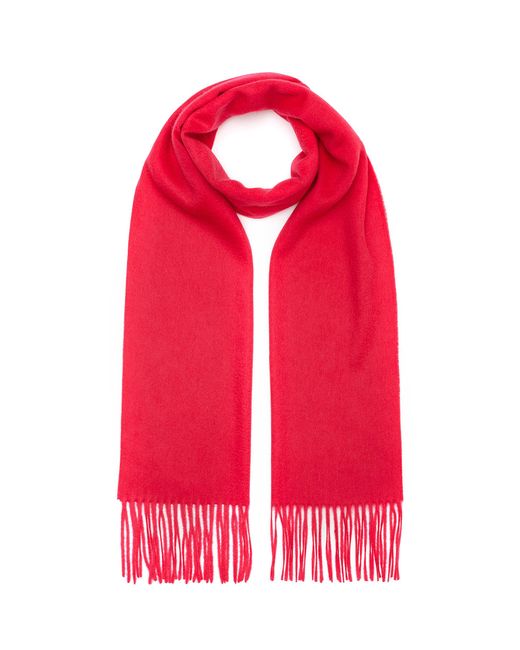Jovens Fringed Waterweave Cashmere Scarf