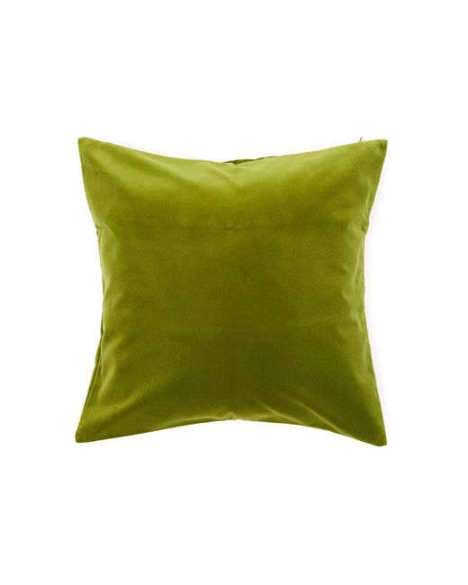Frette Luxury Silk Velvet Decorative Cushion Case Moss