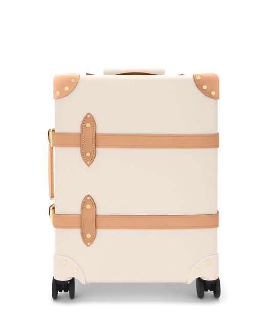 Globe-Trotter Safari 4-Wheel Carry-On Case Ivory/Natural