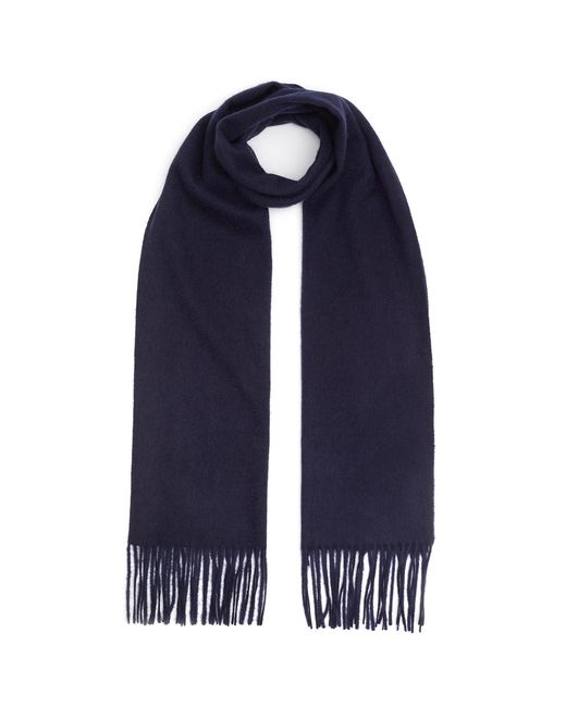 Jovens Fringed Waterweave Cashmere Scarf