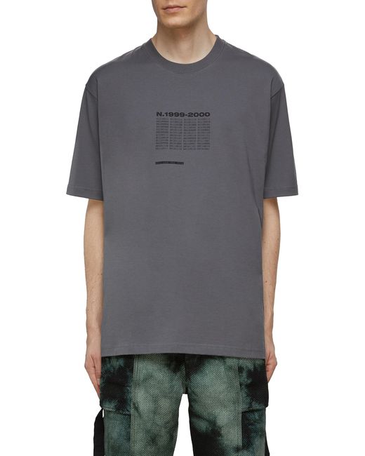 Song For The Mute Printed Oversized T-Shirt
