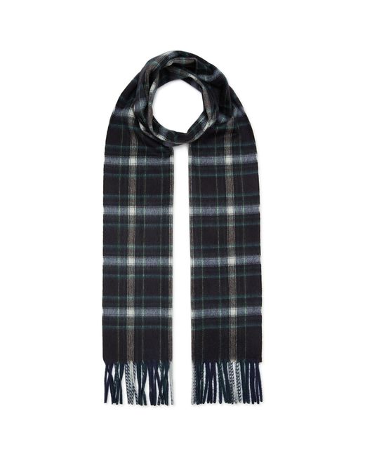 Colombo Check Print Cashmere Scarf