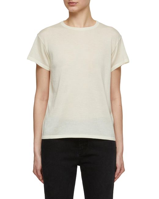 The Row Foz Thin Cashmere Top