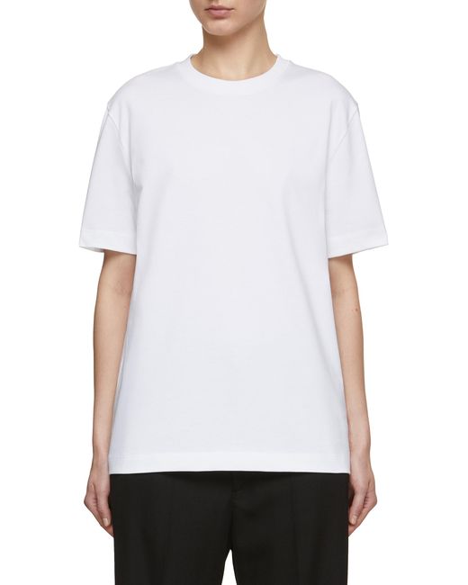 Helmut Lang Logo Back Cotton T-Shirt