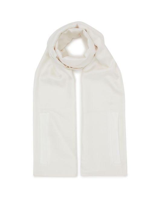 Jovens Double-faced Silk Scarf with Pocket