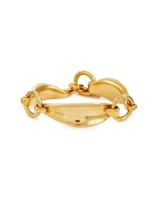 Goossens Foliage 24k Gold Plated Bracelet